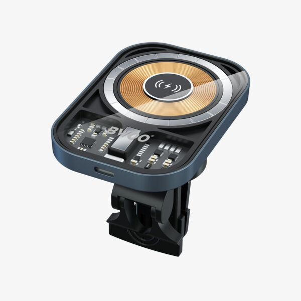 BO-ZJ129 Cargador inalámbrico magnético transparente para coche de 15 W - Imagen 3