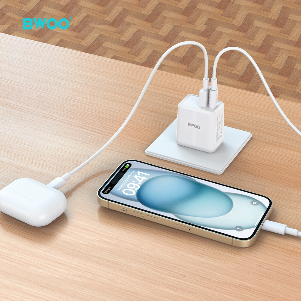 CDA178 CARGADOR DE PARED RÁPIDO 20W, DUAL PORT - Imagen 4